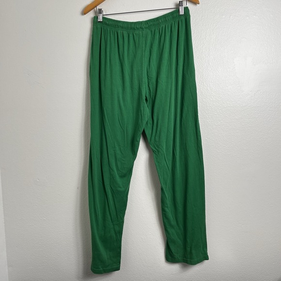 The Legend of Zelda Lounge Pants Green Size M Nintendo Hylian Shield Sword - Picture 2 of 8